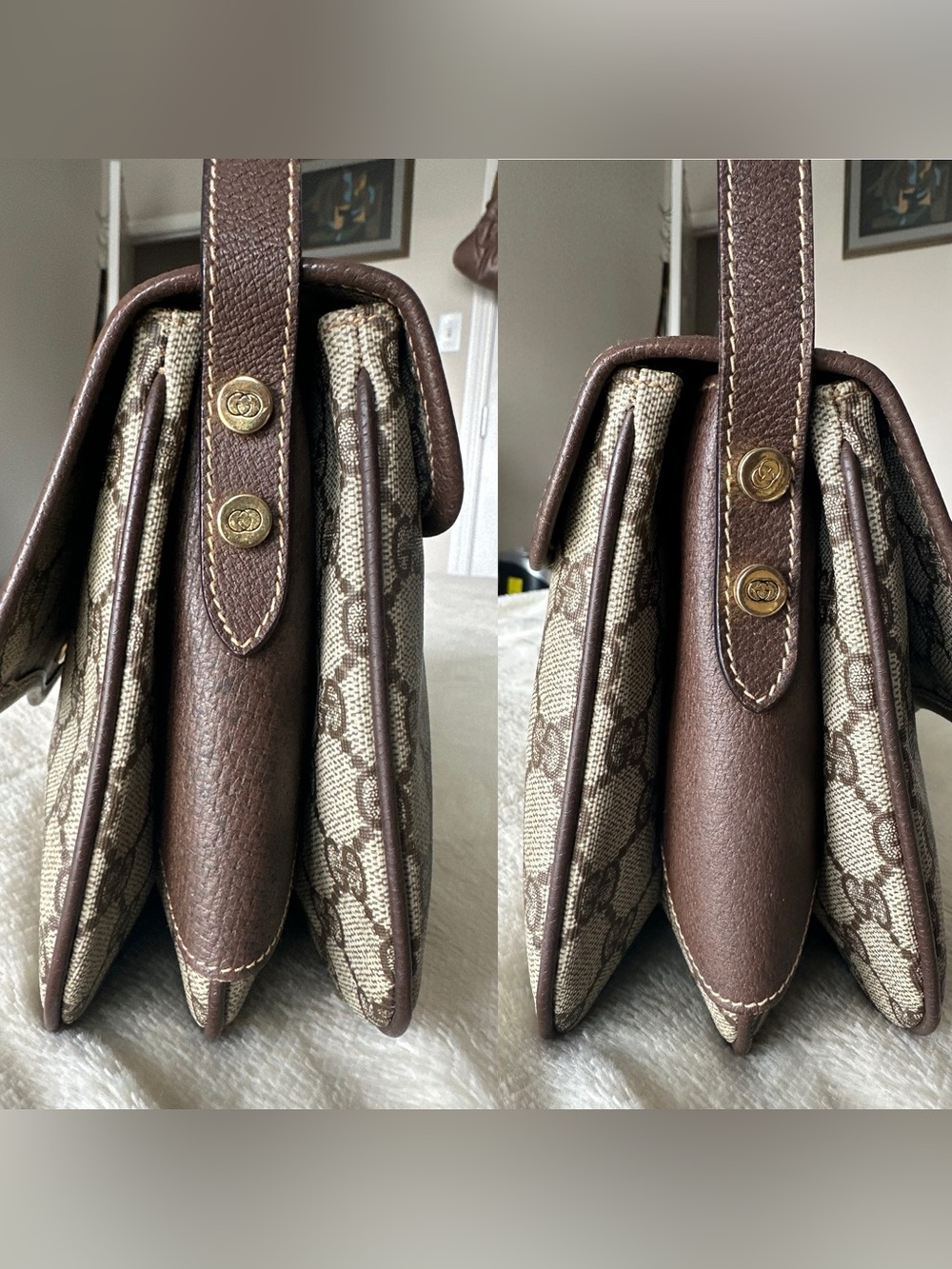 Gucci Monogram Shoulder Bag - Picture 3 of 16